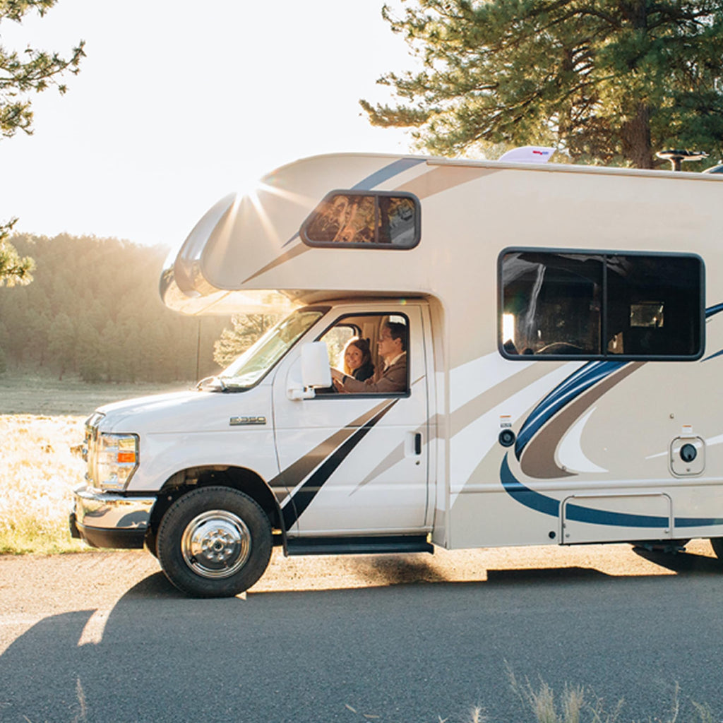 White RV Roof Vent Cover E6537