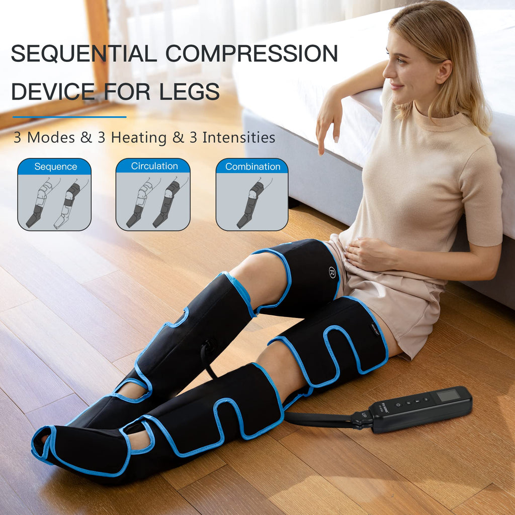 Leg Massager with Heat and Compression F9333