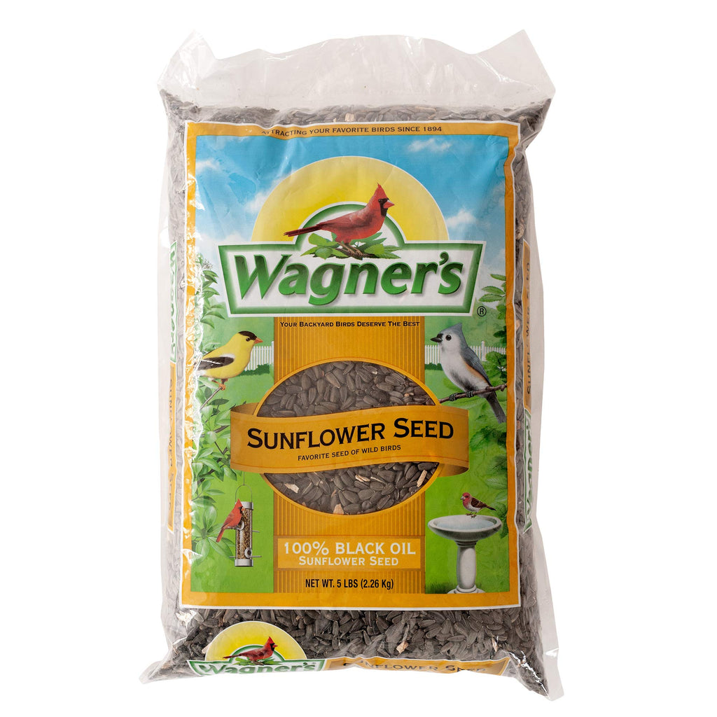 Wild Bird Food with Cherry Flavor 20-Pound Bag and Black Oil Sunflower Seed 5-Pound X649