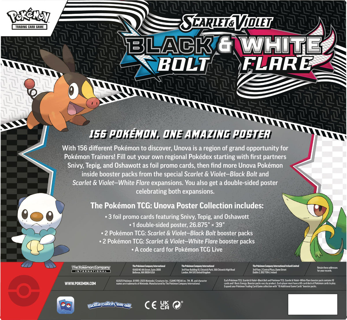 Pokemon TCG Poster Box M143