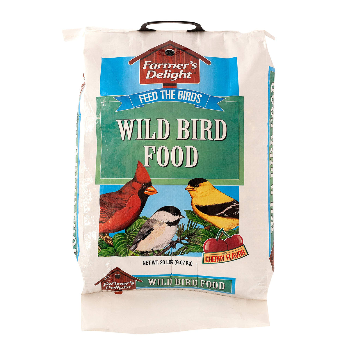 Wild Bird Food with Cherry Flavor 20-Pound Bag and Black Oil Sunflower Seed 5-Pound X649