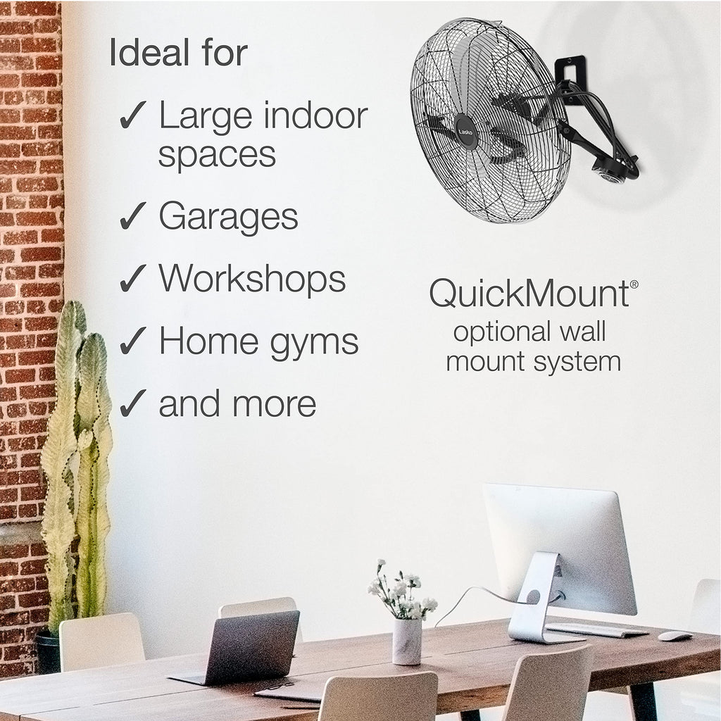 High Velocity 20" Wall Mount and Floor Fan A97757